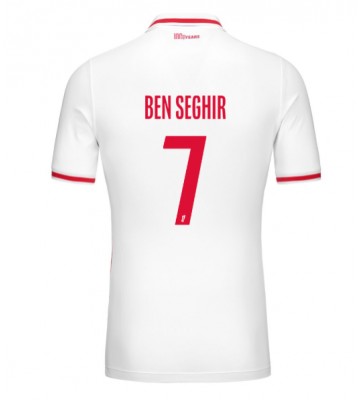 AS Monaco Eliesse Ben Seghir #7 Hemmatröja 2024-25 Kortärmad